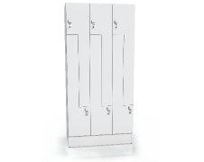 Premium lockers Z-shaped doors ALFORT AD 1920 x 900 x 520